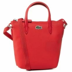 Classic Handbag LACOSTE - Xs Shopping Cross Bag NF2609PO High Risk Red 883 Red