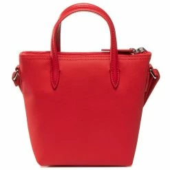 Classic Handbag LACOSTE - Xs Shopping Cross Bag NF2609PO High Risk Red 883 Red -Lacoste Discount Store 3614039764276 04 ki
