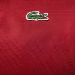 Classic Handbag LACOSTE - M Shopping Bag NF3619YA Bordeaux C88 Dark Red -Lacoste Discount Store 3665926460122 02 sw