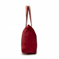 Classic Handbag LACOSTE - M Shopping Bag NF3619YA Bordeaux C88 Dark Red -Lacoste Discount Store 3665926460122 04 sw