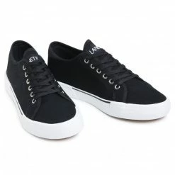 Plimsolls LANETTI - MF20032-1 Black Black -Lacoste Discount Store 5903698246192 03 rz