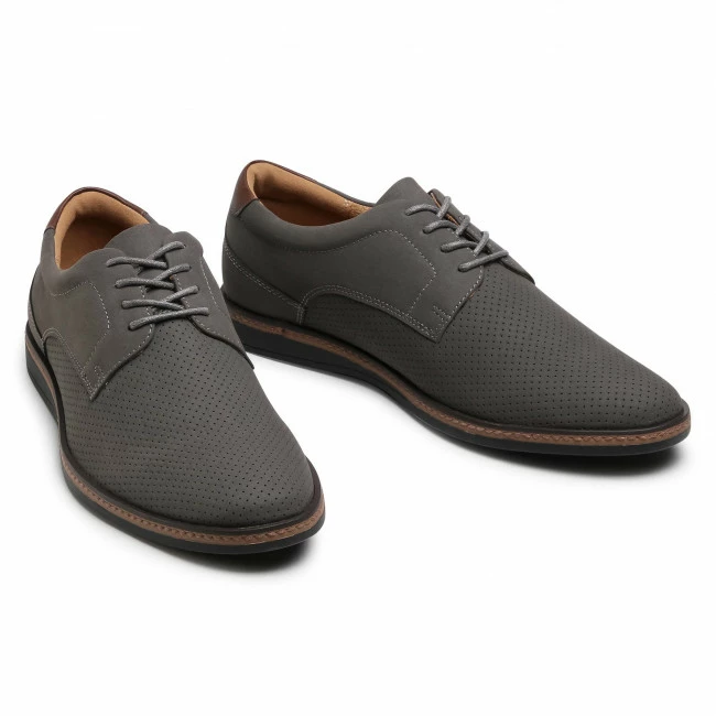 Casual Shoes LANETTI - MYL8364-1 Grey Grey 7 Casual Shoes LANETTI - MYL8364-1 Grey Grey - Image 5