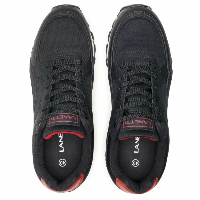 Sneakers Trainers LANETTI - MP07-01450-02 Black Black 8 Sneakers Trainers LANETTI - MP07-01450-02 Black Black - Image 6