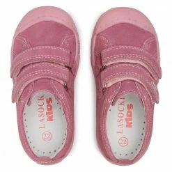 Velcro Shoes LASOCKI KIDS - ARC-2995-02(III)DZ Pink Pink -Lacoste Discount Store 5903698393872 06 rz
