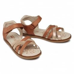 Sandals LASOCKI KIDS - CI12-DAKER-03 Brown Brown -Lacoste Discount Store 5903698676531 05 rz