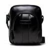 Men's Messenger Bag LANETTI - BMR-U-045-10-07 Black Black -Lacoste Discount Store 5904248167165 03 ks