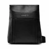 Men's Messenger Bag LANETTI - BMR-U-038-10-07 Black Black