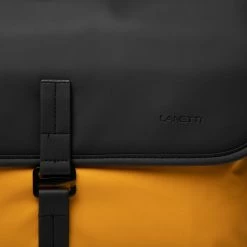 Notebook Bags And Backpacks Laptop Bag LANETTI - BMM-U-013-50-07 Yellow Yellow -Lacoste Discount Store 5904248168964 02 sw