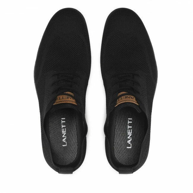 Casual Shoes LANETTI - MP07-7047-17 Black Black 8 Casual Shoes LANETTI - MP07-7047-17 Black Black - Image 6