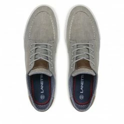 Plimsolls LANETTI - MF1525-1 Light Grey Grey 13 Plimsolls LANETTI - MF1525-1 Light Grey Grey -Lacoste Discount Store 5904248423476 04 rz