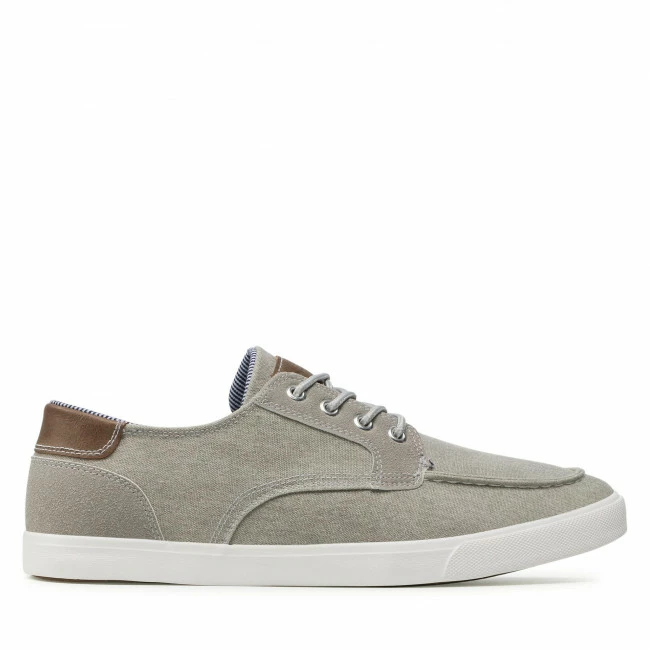 Plimsolls LANETTI - MF1525-1 Light Grey Grey 4 Plimsolls LANETTI - MF1525-1 Light Grey Grey - Image 2