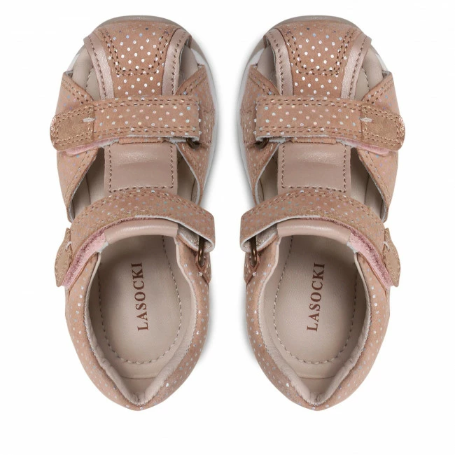 Sandals LASOCKI KIDS - CI12-MARCUS-03 Beige Beige 8 Sandals LASOCKI KIDS - CI12-MARCUS-03 Beige Beige - Image 6
